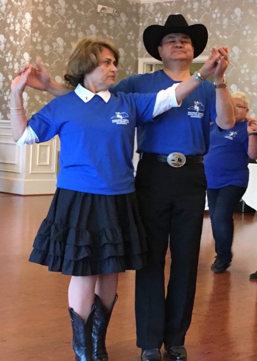 Photo of a couple that is part of NVCWDA Couples Dance Team